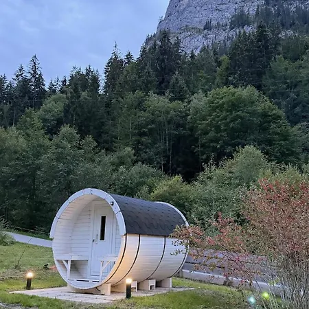 شاليه Nature With Hot Tub, Sauna And Mountain Views